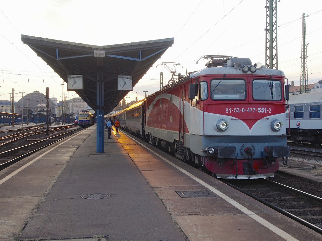 Budapest Bucharest EuroNight train