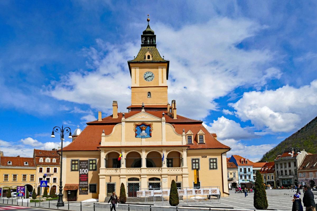 brasov old town transylvania