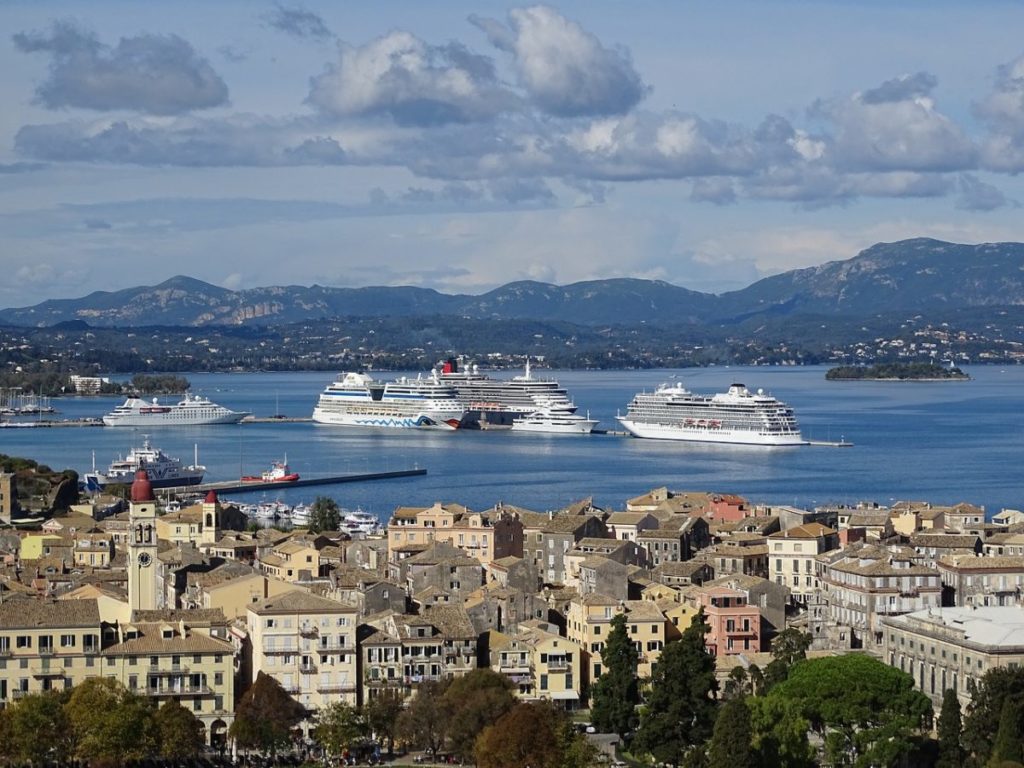 port of corfu greece