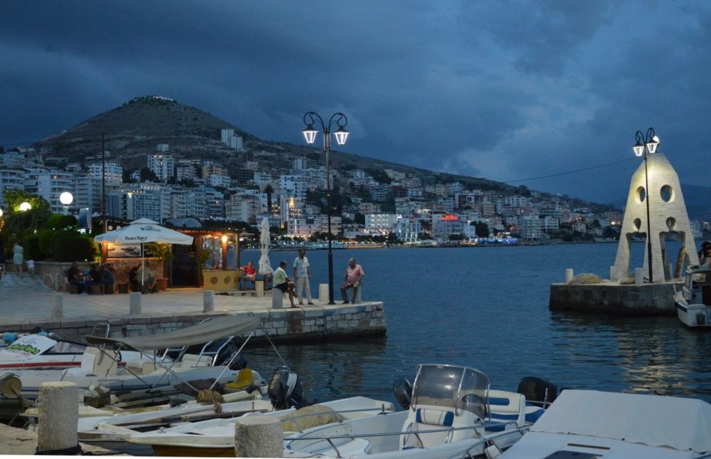 corfu to sarana albania ferry