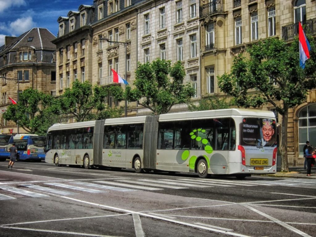 Luxembourg bus