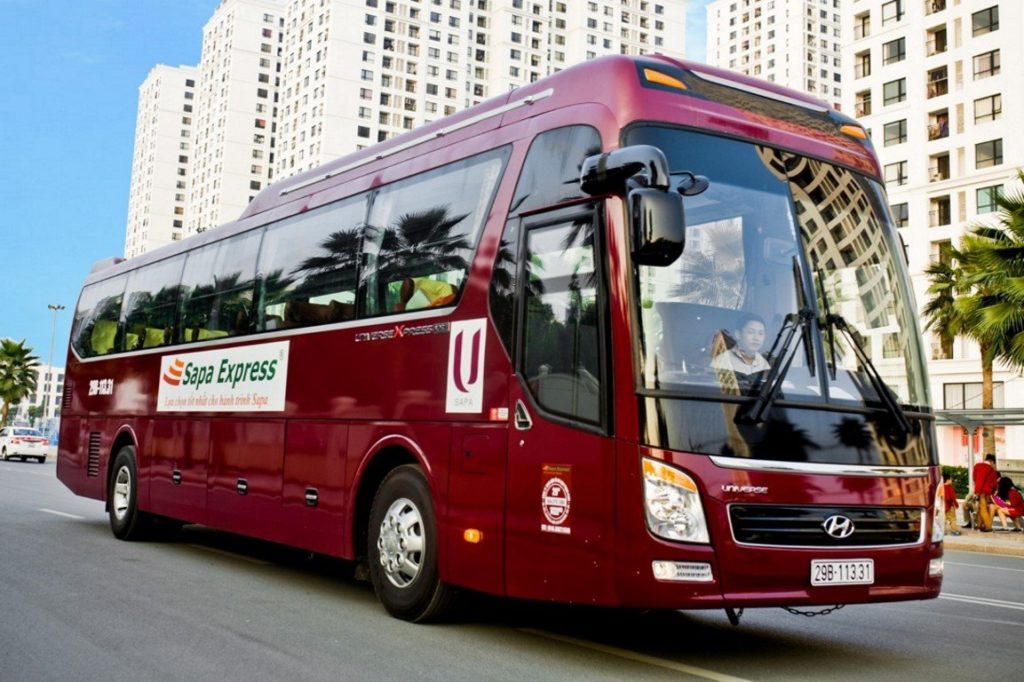 sapa ethnic travel bus