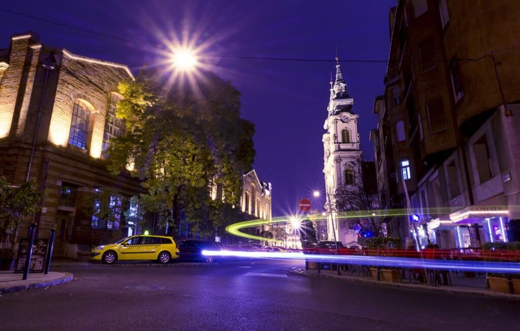 budapest by night