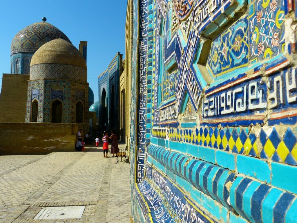 Shah-i-Zinda in Samarkand, Uzbekistan