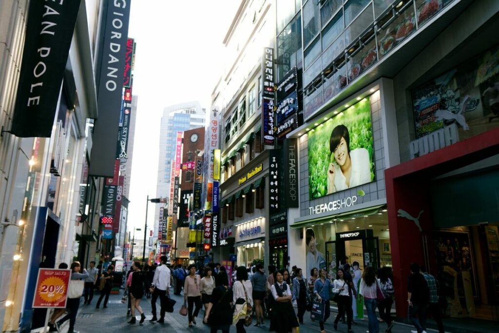 Myeongdong, Seoul, South Korea